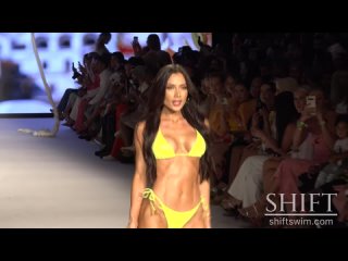 georgina mazzeo yellow bikini in slow motion luli fama 2022 swimwear collection big ass milf